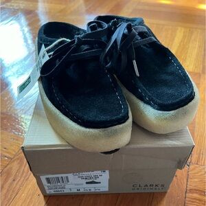 CLARK WALLABEECUP SLIDE ON WITH LINED INSOLE